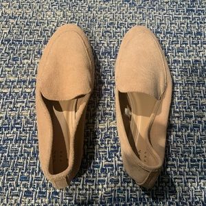 Suede loafers